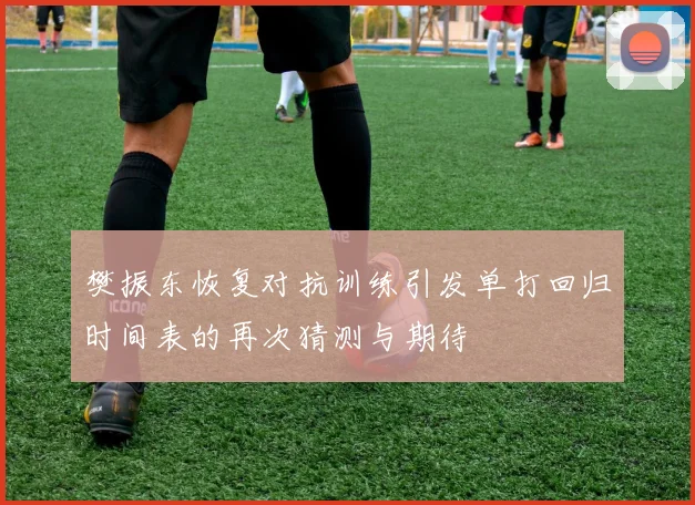 樊振东恢复对抗训练引发单打回归时间表的再次猜测与期待
